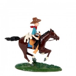 Pixi Moulinsart Tintin - 3ème série - Tintin cow-boy et Milou à cheval