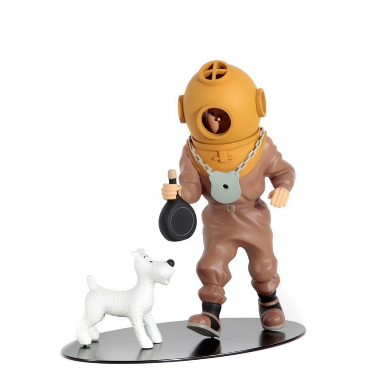 Leblon Moulinsart Tintin - Tintin scaphandrier (Nostalgie)