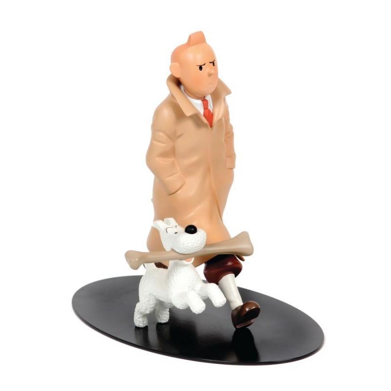 Leblon Moulinsart Tintin - Tintin voyageur 20 cm