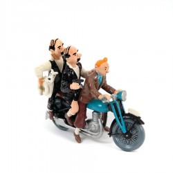Pixi Moulinsart Tintin - Collection Classique - Tintin et les Dupondts sur la moto