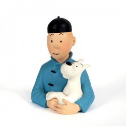 Pixi Moulinsart Tintin - Petit buste Tintin chinois Regout