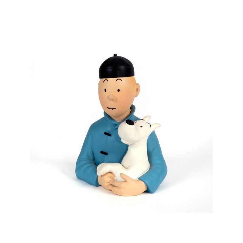 Pixi Moulinsart Tintin - Petit buste Tintin chinois Regout