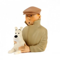 Pixi Moulinsart Tintin - Petit buste Tintin casquette Regout