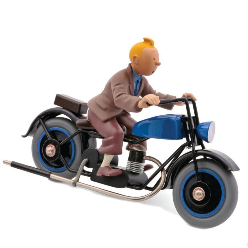 Aroutcheff Moulinsart Tintin - Moto (résine)