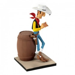 Fariboles Morris Lucky Luke - Lucky Luke sur le tonneau