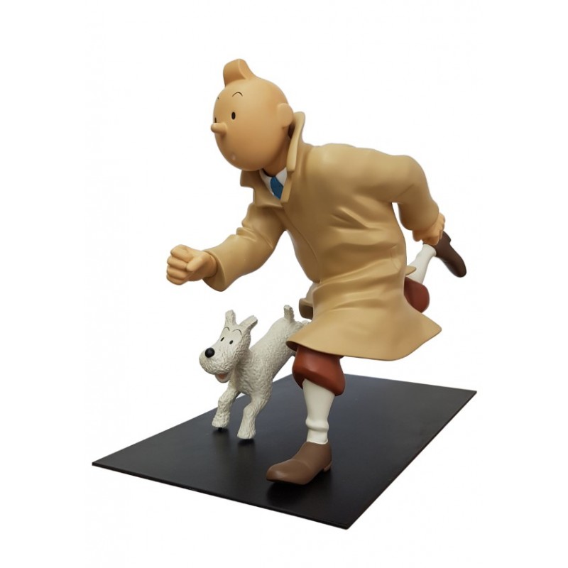 Figurine Moulinsart Tintin - Tintin et Milou en route (Japon)