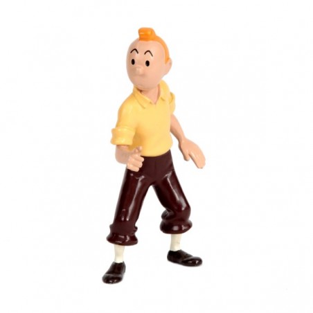 Leblon Moulinsart Tintin - Tintin sautant le tronc d'arbre