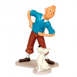 Leblon Moulinsart Tintin - Tintin et Milou gymnastique