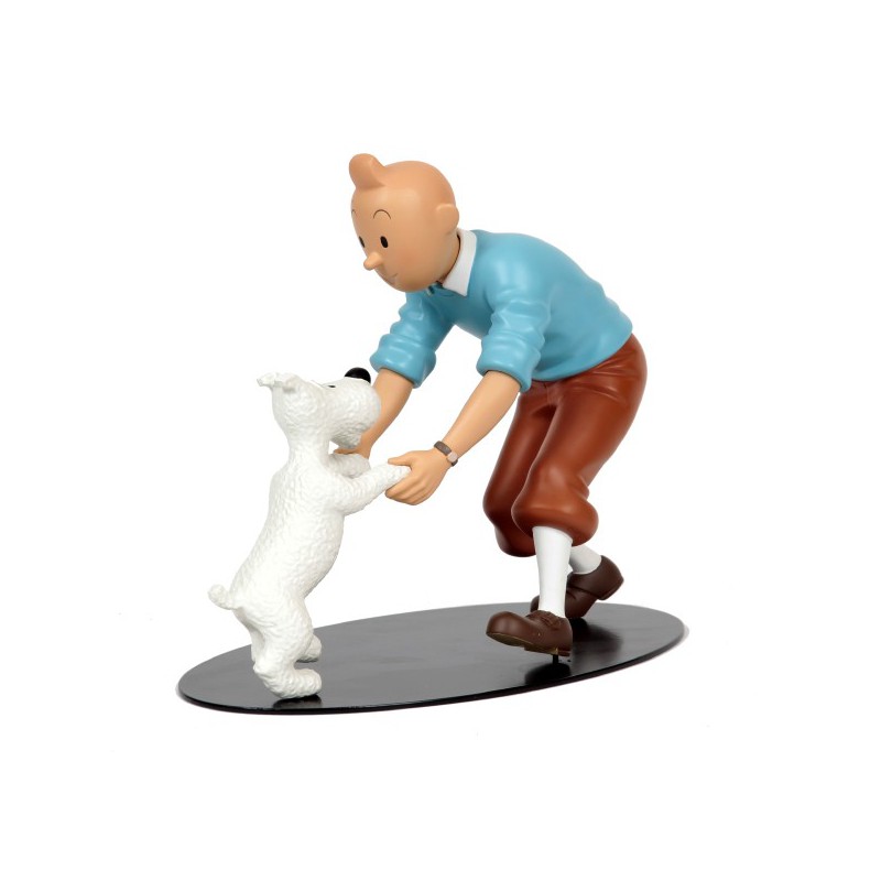 Leblon Moulinsart Tintin - Tintin danse avec Milou