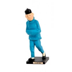 Leblon Moulinsart Tintin - Tintin Lotus Bleu (15cm)