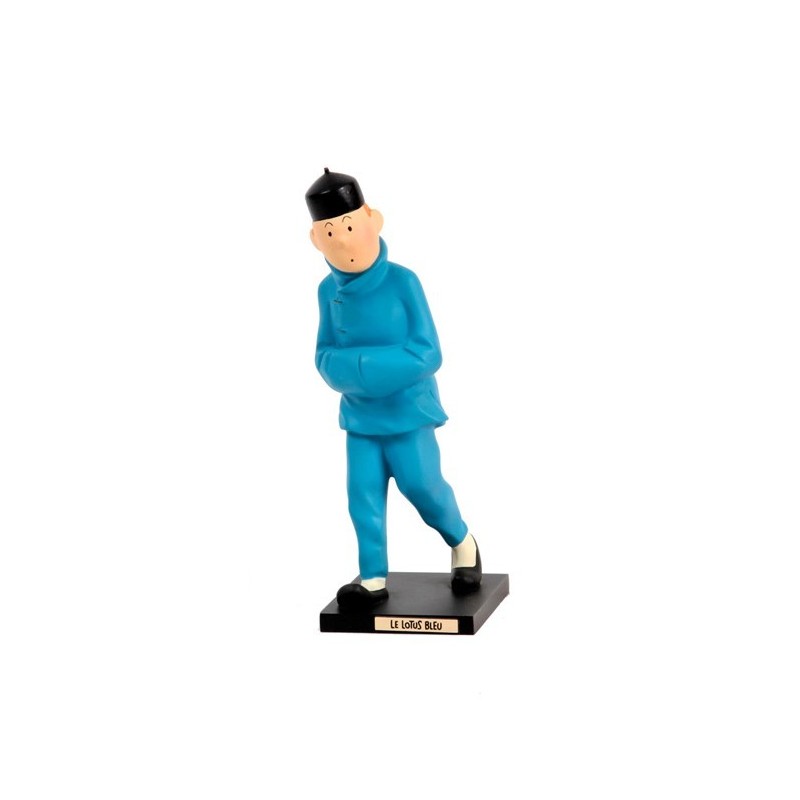 Leblon Moulinsart Tintin - Tintin Lotus Bleu (15cm)