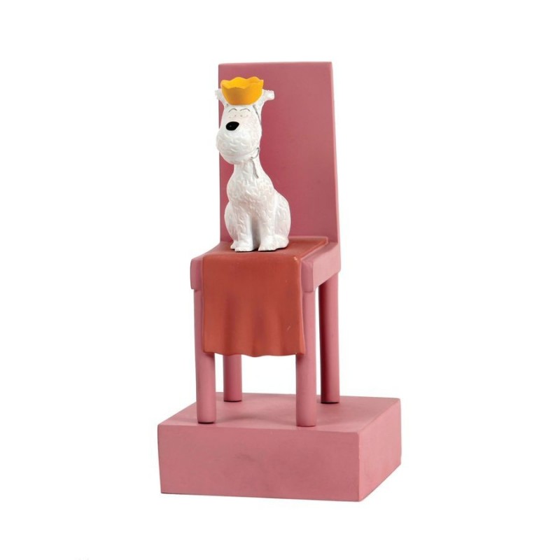 Leblon Moulinsart Tintin - Milou trône Congo (15cm) Leblon Moulinsart Tintin - Milou trône Congo (15cm)