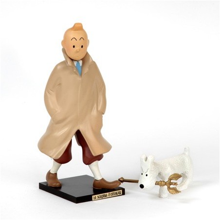 Statue Milou Sur Coussin - Le Sceptre D'Ottokar - Pixi Moulinsart Tintin