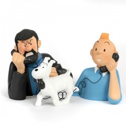 Leblon Moulinsart Tintin - Buste Tintin téléphone
