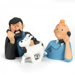 Leblon Moulinsart Tintin - Buste Haddock téléphone
