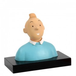 Leblon Moulinsart Tintin - Buste sur socle Tintin pull bleu