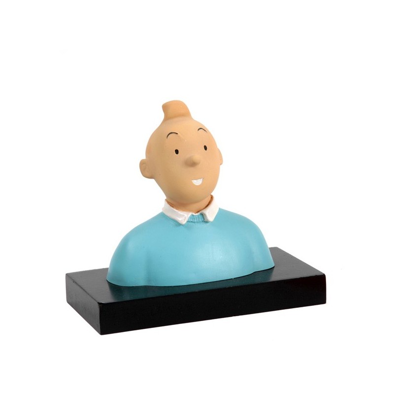 Leblon Moulinsart Tintin - Buste sur socle Tintin pull bleu