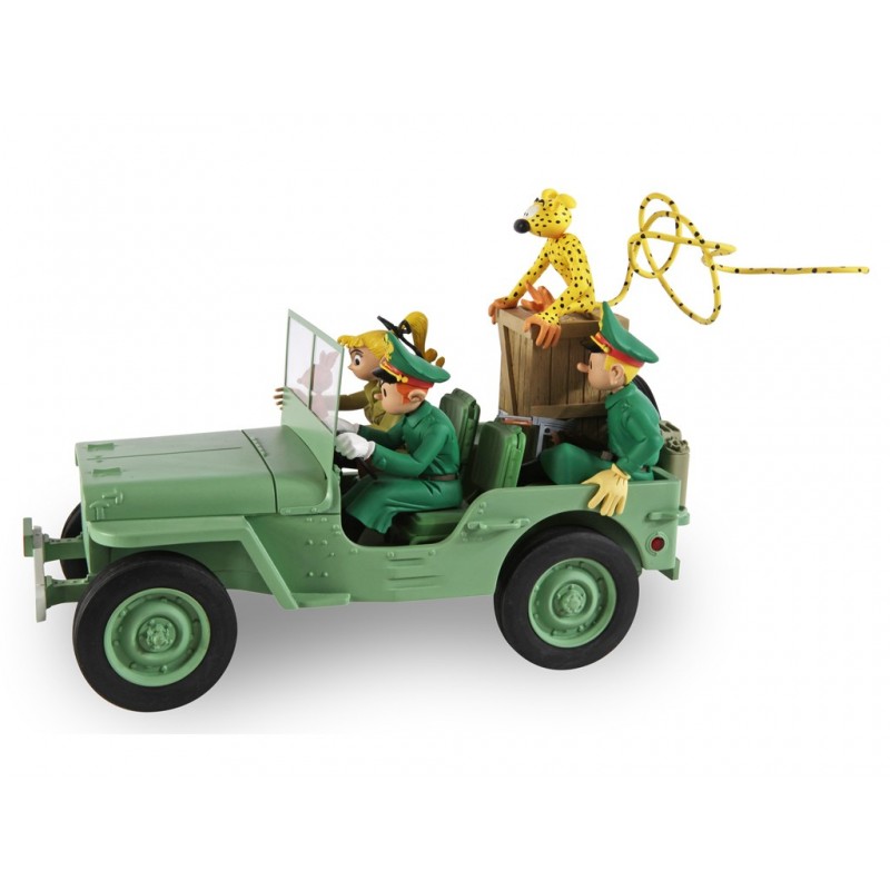 Véhicule Franquin Spirou - "Garage de Franquin" Jeep Wyllis MB