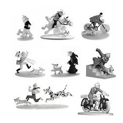 Figurine Moulinsart Tintin - Hors série 8  Moto Sceptre d'Ottokar