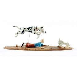 Pixi Moulinsart Tintin - Collection Classique - Danois poursuit Tintin