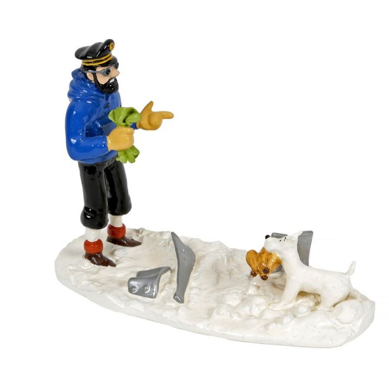 Pixi Moulinsart Tintin - Collection Classique - Haddock et Milou poulet Pixi Moulinsart Tintin - Collection Classique - Haddock et Milou poulet