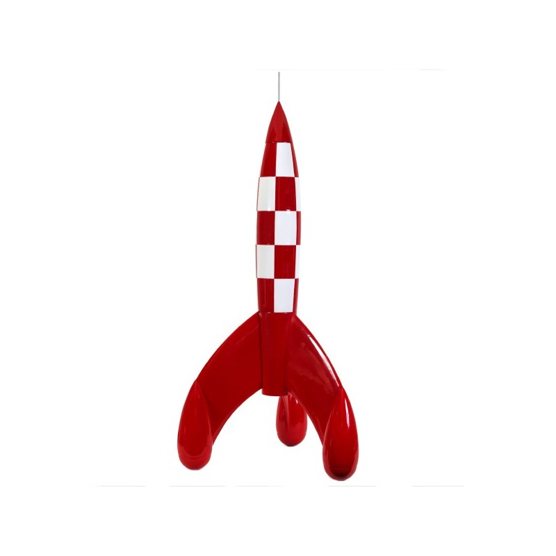 Moulinsart Statue - Måneraket Tintin (60 cm