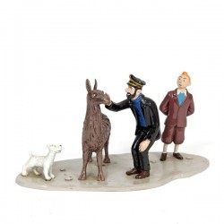 Pixi Moulinsart Tintin - 3ème série - Haddock, Tintin, Milou et le lama