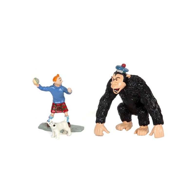 Pixi Moulinsart Tintin - Collection Classique - Tintin et gorille Ranko