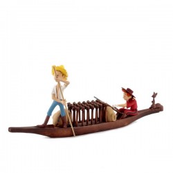 Aroutcheff Franquin Spirou - Pirogue Spirou