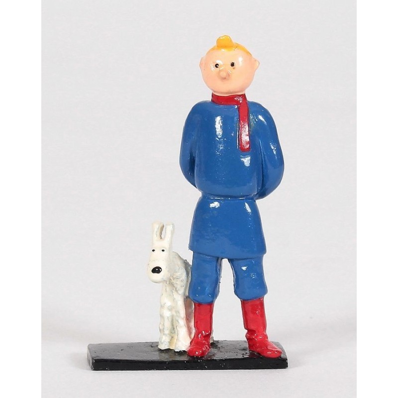 Tintin - Moulinsart 44023 - Tintin Et Milou Cosmonautes Sur La Glace - Tintin - 1 - 1 Statuette 2019 2019