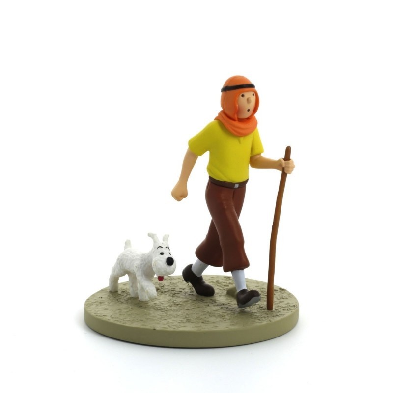 Figurine Moulinsart Tintin - Diorama Tintin oriental Figurine Moulinsart Tintin - Diorama Tintin oriental