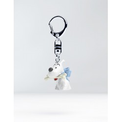 Figurine Moulinsart Tintin - Buste Porte-clés PVC Milou