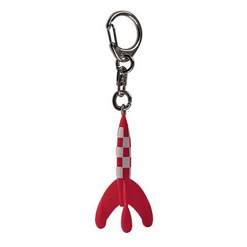 Figurine Moulinsart Tintin - Fusée 8,5 cm (Porte-clefs)