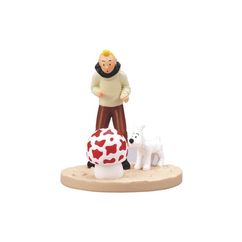Figurine Moulinsart Tintin - Diorama Tintin aviateur