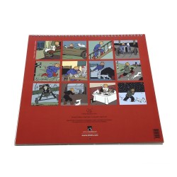 Papeterie Moulinsart Tintin - Calendrier 2018 Grand Format