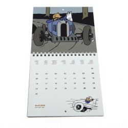 Papeterie Moulinsart Tintin - Calendrier 2018 Petit Format