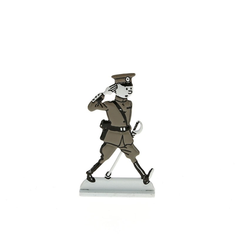 Relief Moulinsart Tintin - Fig 41 Tintin colonel Oreille cassée (N&B)