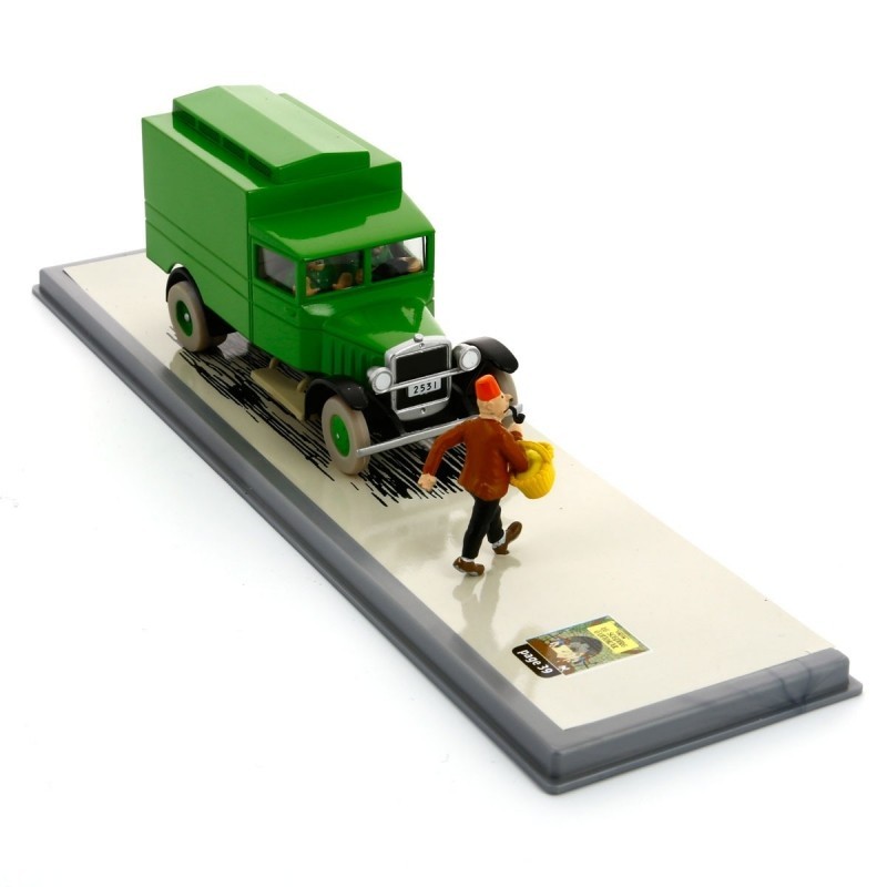 Voiture Moulinsart Tintin - Fourgon cellulaire (Coll. Transport) Voiture Moulinsart Tintin - Fourgon cellulaire (Coll. Transport)