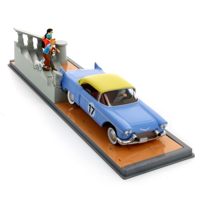 Voiture Moulinsart Tintin -Cadillac Eldorado (Coll. Transport) Voiture Moulinsart Tintin -Cadillac Eldorado (Coll. Transport)