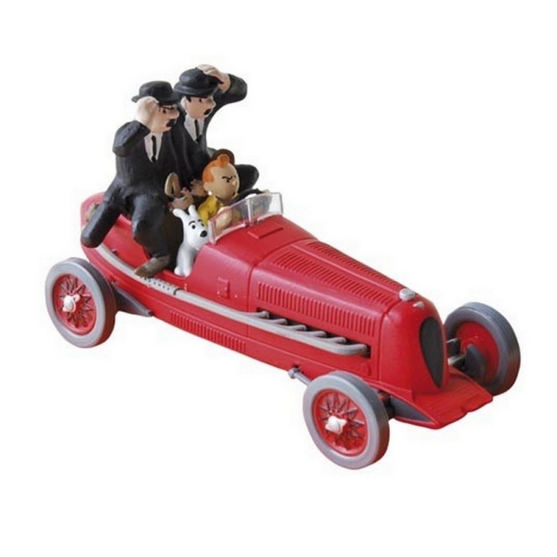Voiture Moulinsart Tintin - Bolide rouge (Coll. Atlas)