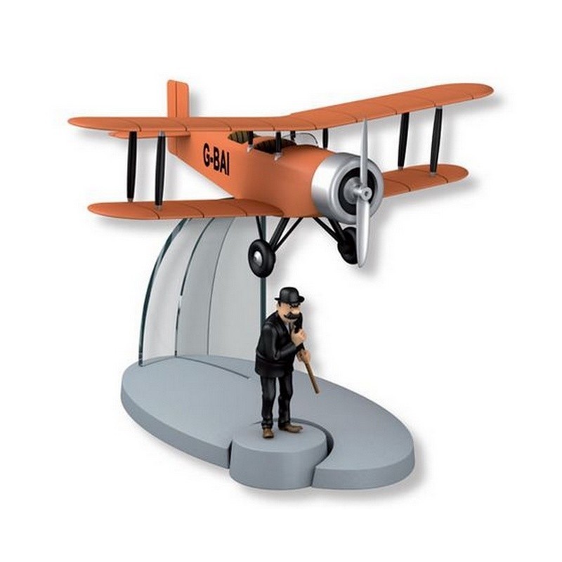 Avion Moulinsart Tintin - Fig 28 Biplan d'acrobaties G BAI + Dupont