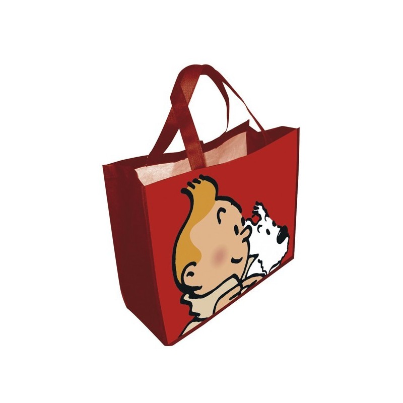 Bagagerie Moulinsart Tintin - Sac Tintin semi-imperméable GM (rouge)