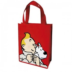 Bagagerie Moulinsart Tintin - Sac semi-imperméable rouge PM