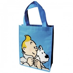 Bagagerie Moulinsart Tintin - Sac semi-imperméable bleu PM