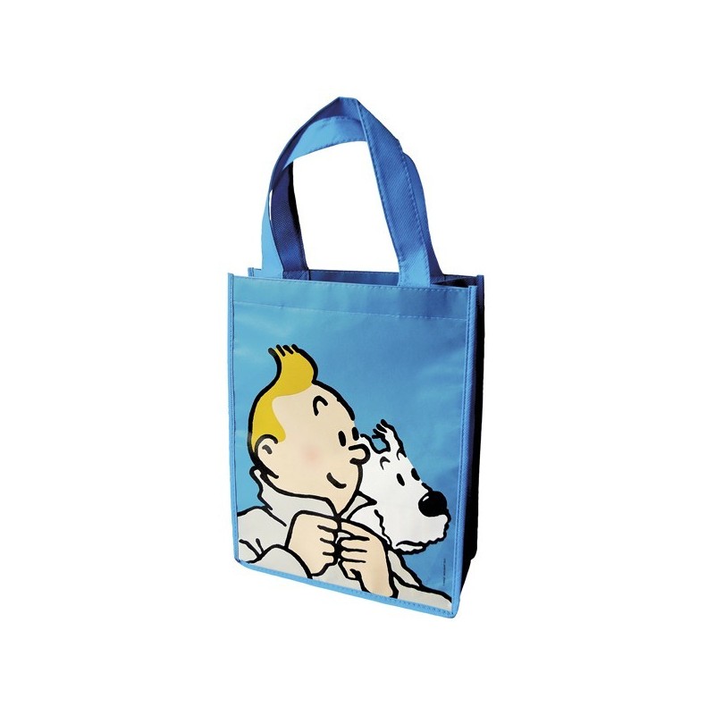 Bagagerie Moulinsart Tintin - Sac semi-imperméable bleu PM