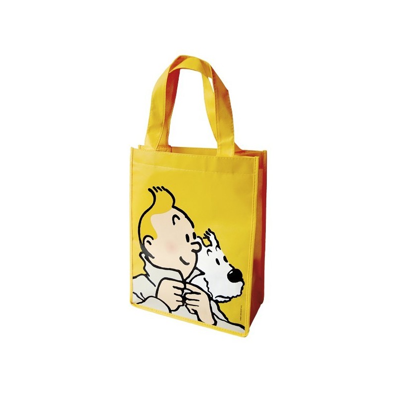 Bagagerie Moulinsart Tintin - Sac semi-imperméable jaune PM
