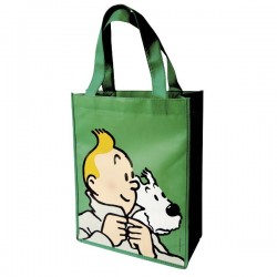 Bagagerie Moulinsart Tintin - Sac semi-imperméable vert PM