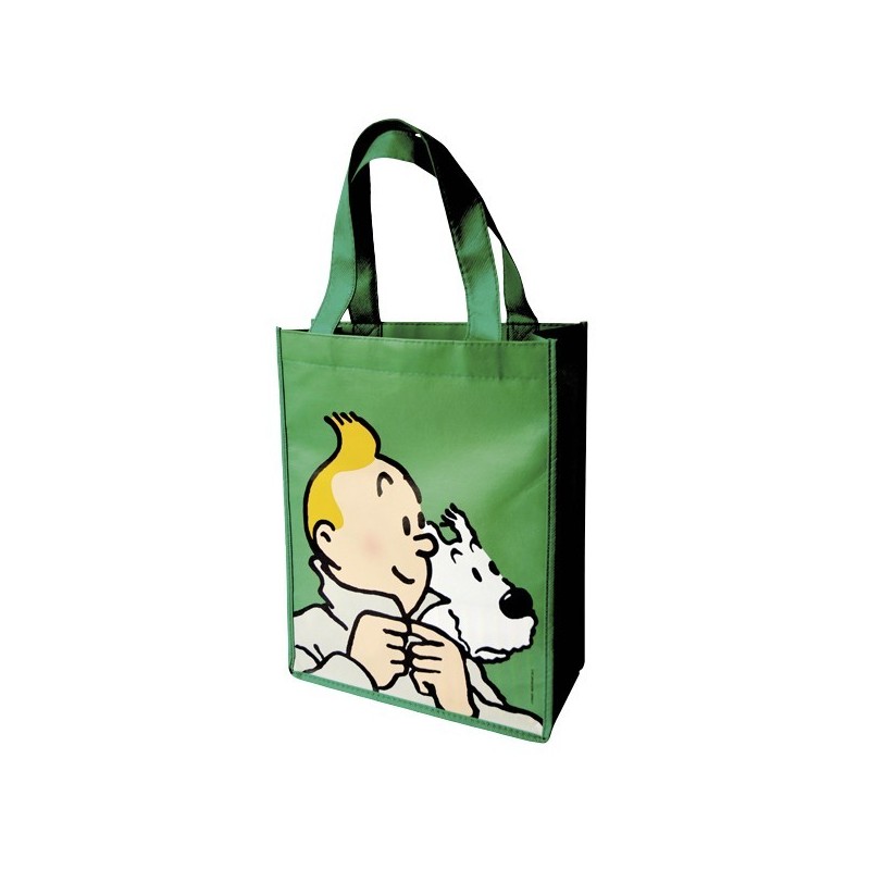 Bagagerie Moulinsart Tintin - Sac semi-imperméable vert PM