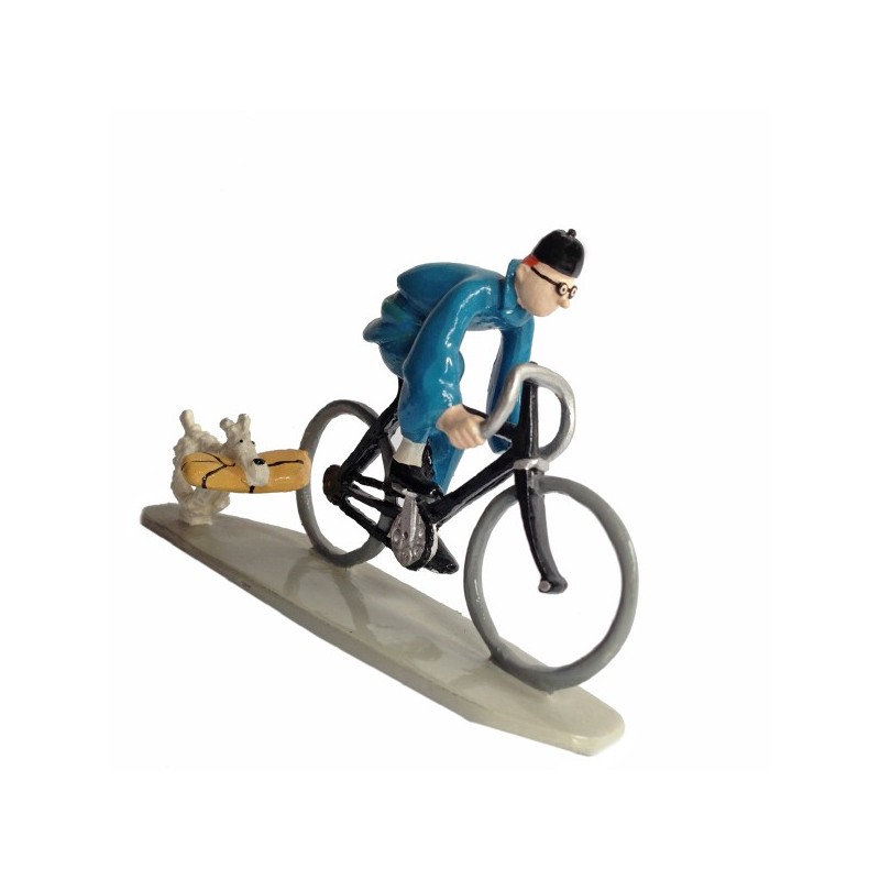 Pixi Moulinsart Tintin - 2ème série - Tintin en vélo et Milou
