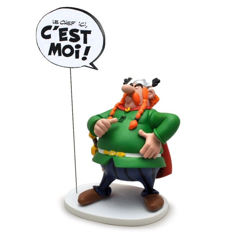 Collectoys Uderzo Astérix - Coll. Bulles - Abraracourcix Collectoys Uderzo Astérix - Coll. Bulles - Abraracourcix